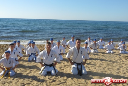 Nyári összejövetelek a világbajnok eugenia mamro-karate kyokushinkai vezetése alatt a harcművészetek világában