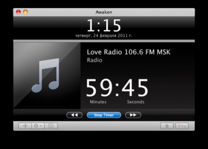 Mac os x awaken - ceas deșteptător și cronometru pentru mac os, recenzii de aplicații pentru iOS și mac pe