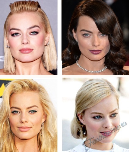 Margot Robbie știe cum să arate spectaculos atât cu machiaj cât și fără