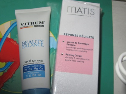 Matis peeling - cremă și exfoliate cu vitruriță