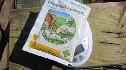 Sulfat de cupru impotriva mucegaiului (cupru) Cupru vitriol împotriva mucegaiului