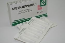 Metoda de supozitoare metyluracil în ginecologie