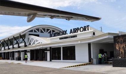 Aeroporturi internaționale de sosire pe harta Filipinei Boracay, Cebu, Clark (sezonul 2017)