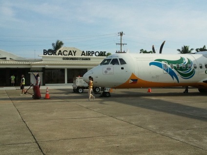 Aeroporturi internaționale de sosire pe harta Filipinei Boracay, Cebu, Clark (sezonul 2017)