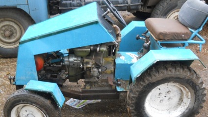 Minitractor de la motoblock mtz