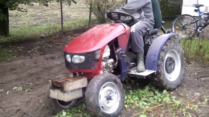 Minitractor de la motoblock mtz