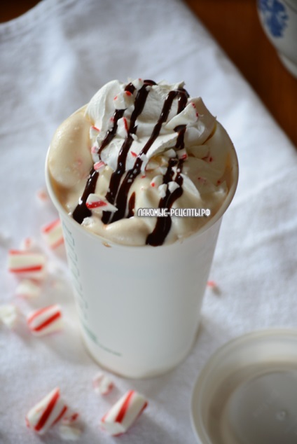 Mocha de menta si ciocolata calda ca in starbucks (starbucks)