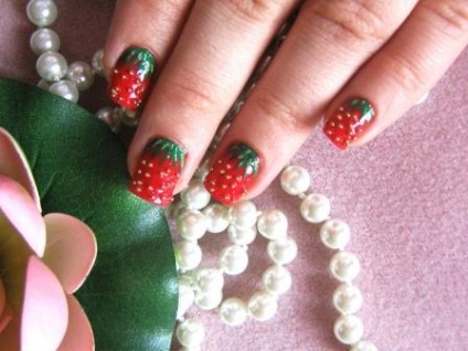 Nail art atunci când arta presează la unghii, 