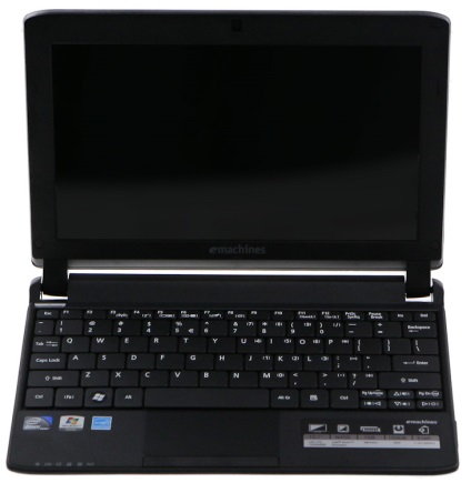 Revizuirea netbook emachines 350 (alegerea netbook-ului pentru $ 400