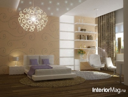 Iluminarea în dormitor cum să organizați în mod corespunzător iluminatul decorativ din dormitor