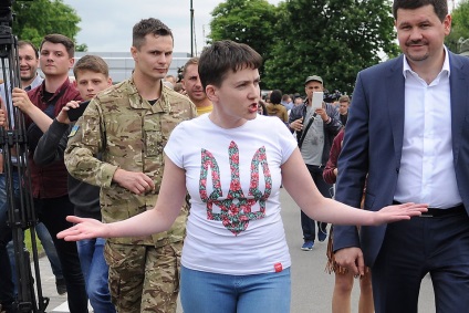 Eliberarea speranței lui Savchenko a devenit un pas forțat -
