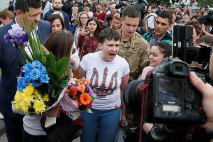 Eliberarea speranței lui Savchenko a devenit un pas forțat -