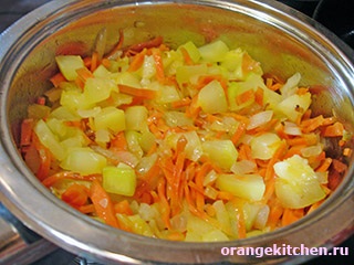Ciorba de legume cu dovlecel si fasole - retete vegetariene ok