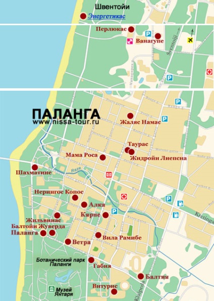 Palanga, vacanțe în lituania și tratament medical în Palanga nissa-tour Palana sanatoriu