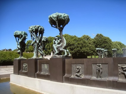 Parcul sculpturilor din Vigeland (Oslo, Norvegia)