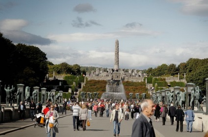 Parcul sculpturilor din Vigeland (Oslo, Norvegia)