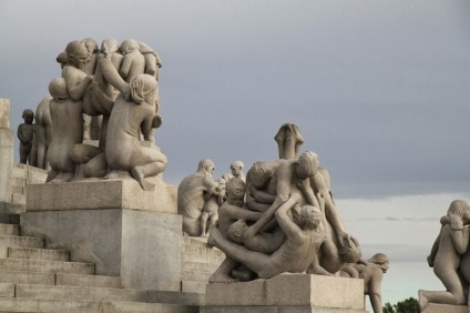 Parcul sculpturilor din Vigeland (Oslo, Norvegia)