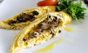 Paste cu carne tocata si ciuperci in retete de sos de rosii pentru paste cu ciuperci