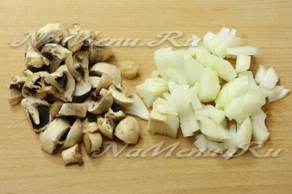 Paste cu reteta de ciuperci cu sos de legume