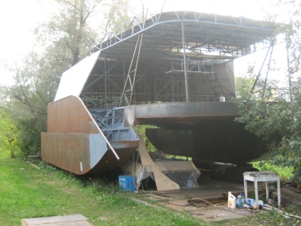 Construirea unui catamaran