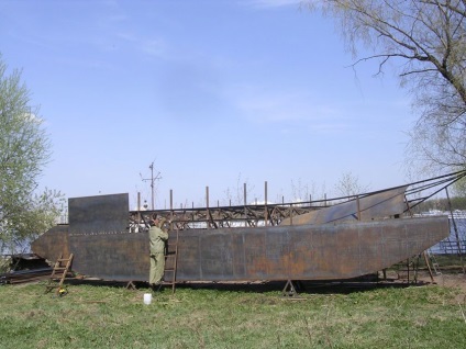 Construirea unui catamaran