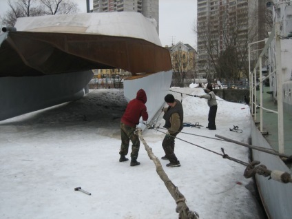 Construirea unui catamaran