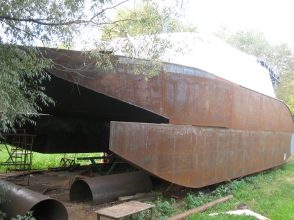 Construirea unui catamaran