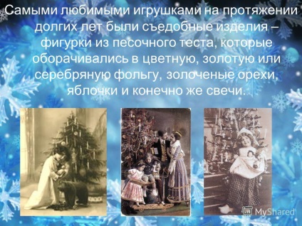 Prezentare despre istoria jucăriilor de pom de Crăciun în Rusia prezentarea a fost făcută de către cap
