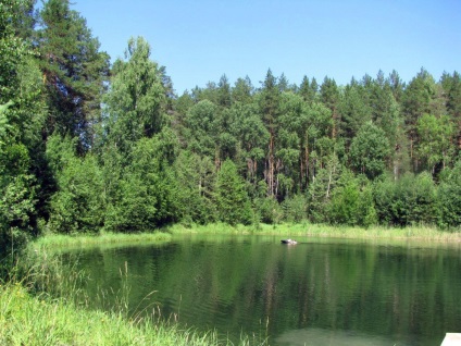 Utazás a tó kudarcához (chevanih) 2013 júniusában, natív Vyatka