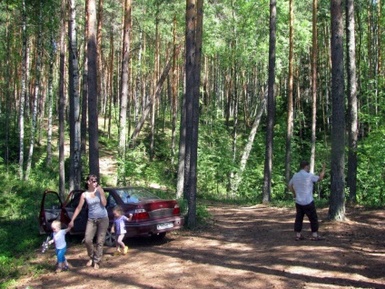 Utazás a tó kudarcához (chevanih) 2013 júniusában, natív Vyatka