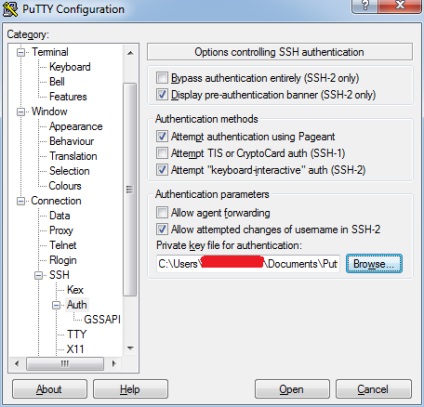 Configurația Putty a autorizației ssh prin cheie, rtfm linux, devops și administrarea sistemului