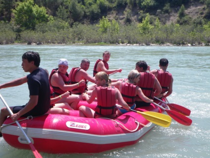 Rafting în Turcia