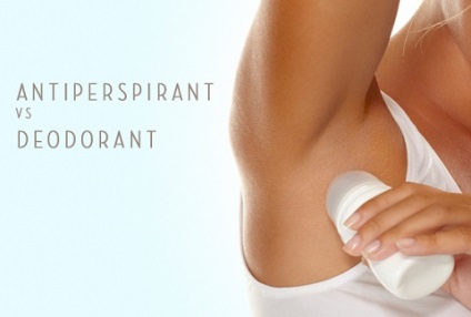 Diferența dintre diferența antiperspirantă și deodorant