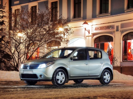 Renault sandero 2009, 2010, 2011, 2012, 2013, hatchback, 1 generație specificații și