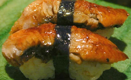 Rețete din roșii de anghilă, sushi, salată, supă cremoasă și de la anghilă