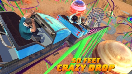 Roller coaster 3d nebun șofer apk pentru Android