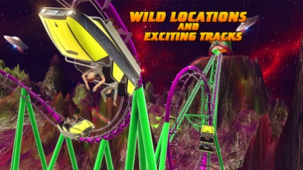 Roller coaster 3d nebun șofer apk pentru Android