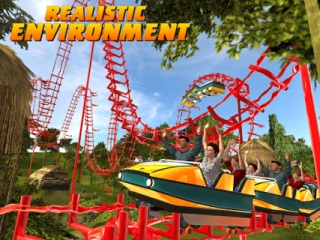 Roller coaster 3d nebun șofer apk pentru Android