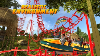 Roller coaster 3d crazy driver apk для android