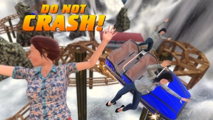 Roller coaster 3d crazy driver apk для android