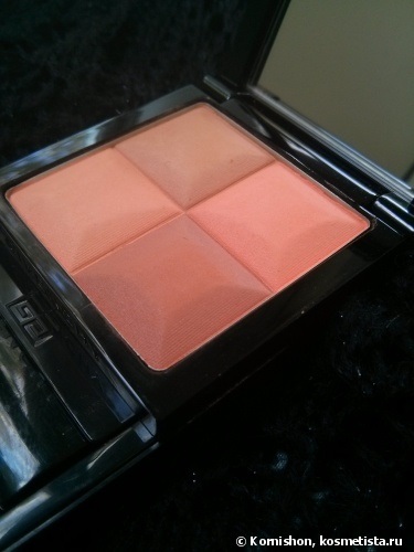 Blush Givenchy le prisme blush pudră blush Nr 25 în vogue comentarii portocaliu