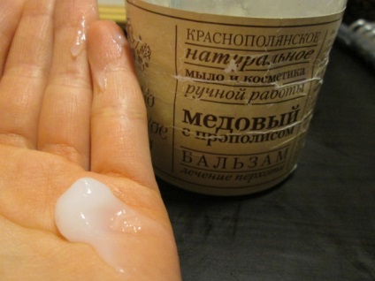 Șampon și miere de balsam cu propolis din - săpunul Krasnopolyanskoe - recenzii
