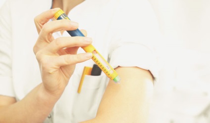 Seringa pentru seringă pentru insulină prezintă funcția de a alege și a vă bucura