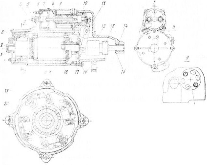 A KAMAZ 4310 motor elektromos indításának rendszere