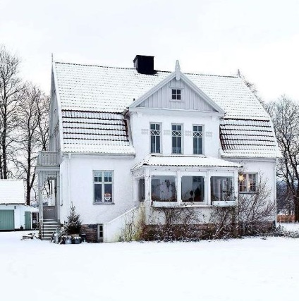 Skandináv házak projektjei, fotók