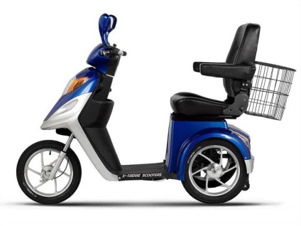 Scooter pentru sfaturi pentru persoanele cu dizabilități și vârstnici