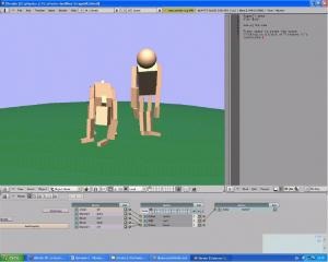 Crearea unui ragdoll într-un motor de joc cu blender
