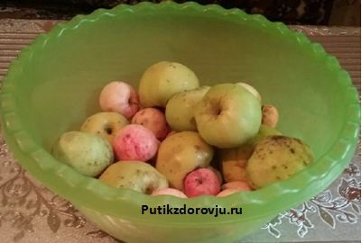 Metoda de preparare a piurei de mere