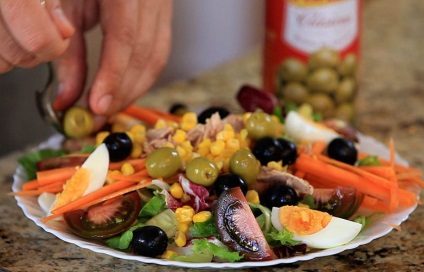 Salată mediteraneană, gătiți împreună