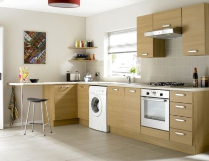 Masina de spalat în bucătărie - 20 de fotografii de bună locație - afaceri ușoare